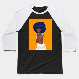 Beautiful Afro Queen Baseball T-Shirt